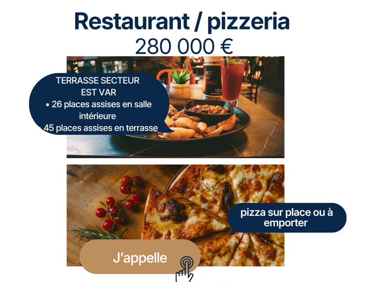 Vente Restaurant 65 m&sup2; — photo 1