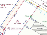 Vente Terrain à bâtir 655 m&sup2; — photo 2