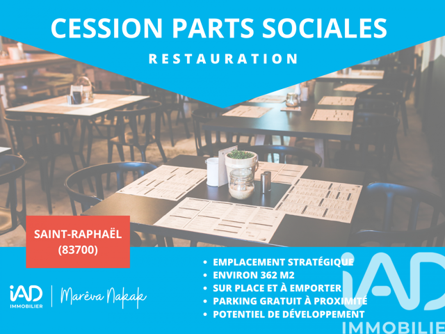 Vente Restaurant 362 m&sup2; — photo du bien
