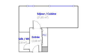 Appartement 1 Pièce 28 m² à vendre à Créteil (94000)