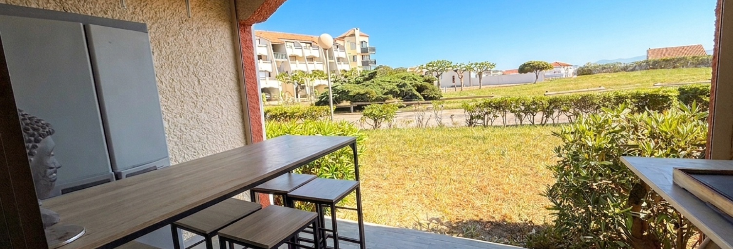 Appartement 1 Pièce 24 m² à vendre à Le Barcarès (66420)