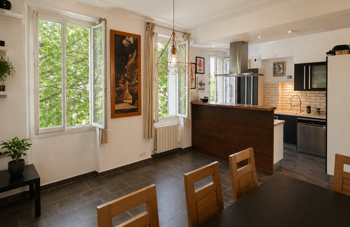 Appartement 3 pièces 65 m2   Calme absolu   Sans vis-à-vis   Marseille 13001 — photo 2