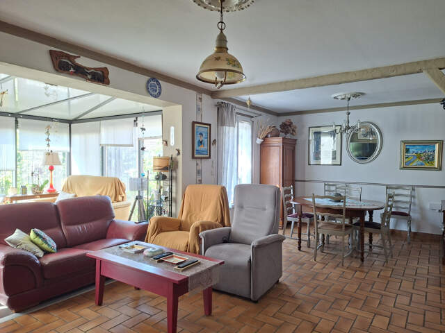 A VENDRE COULAINES MAISON SUR SOUS-SOL 4 CHAMBRES + BUREAU — photo du bien
