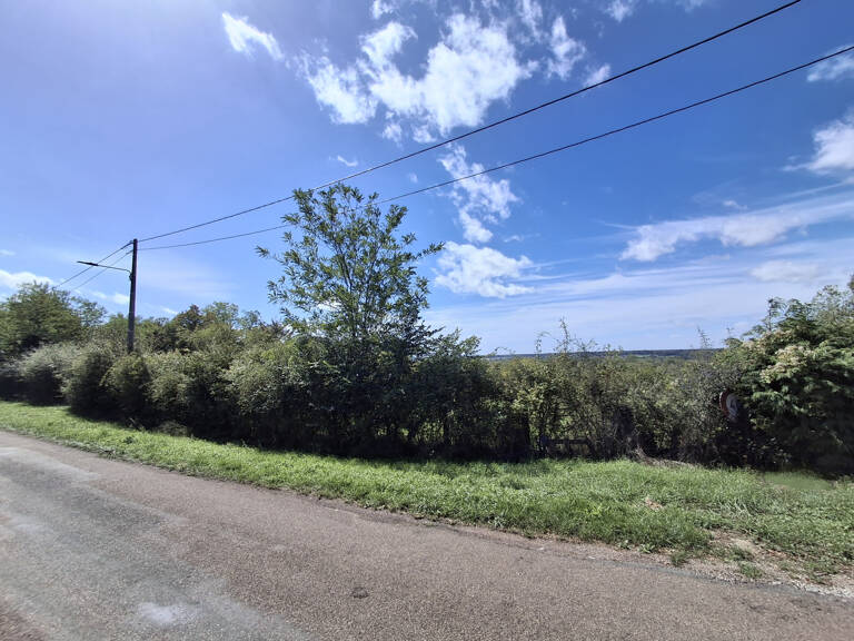 Vue dominante, terrain à bâtir rare, à la sortie Sud de La C — photo 1