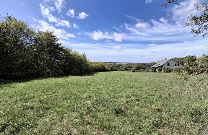 Vue dominante, terrain à bâtir rare, à la sortie Sud de La C — photo 3