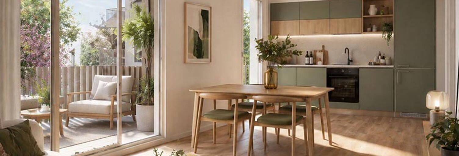Appartement neuf T1, T2, T3 Pièce 24 à 63 m² à vendre à Le Rheu (35650)