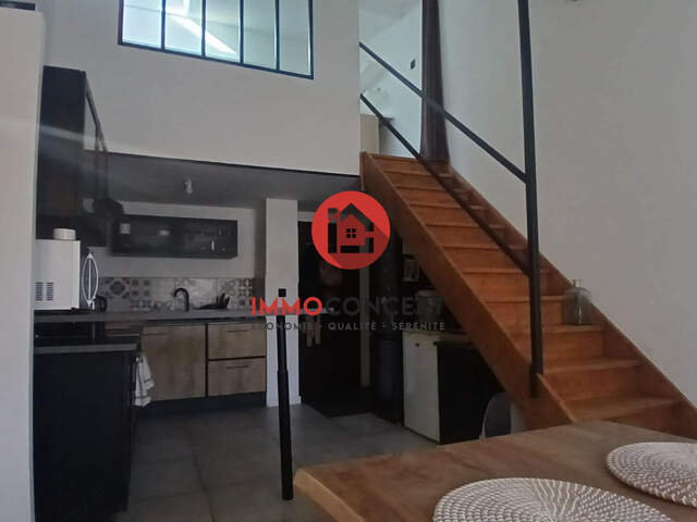 T2 en duplex dans résidence sécurisée avec ascenceur — photo du bien