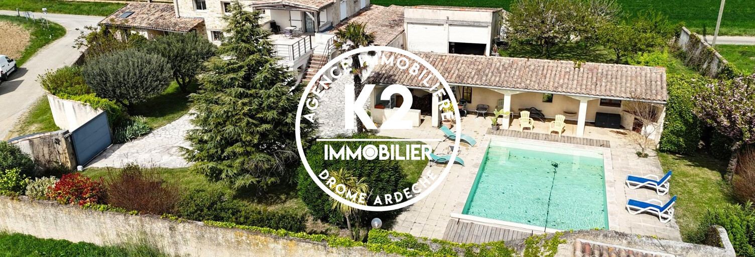 Maison 8 Pièces 237 m² à vendre à Sauzet (26740)