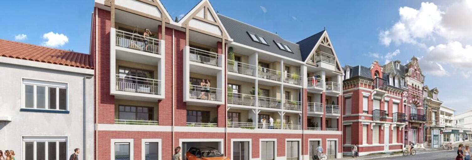 Appartement neuf T1, T2, T3, T4 Pièce 24 à 81 m² à vendre à Berck (62600)