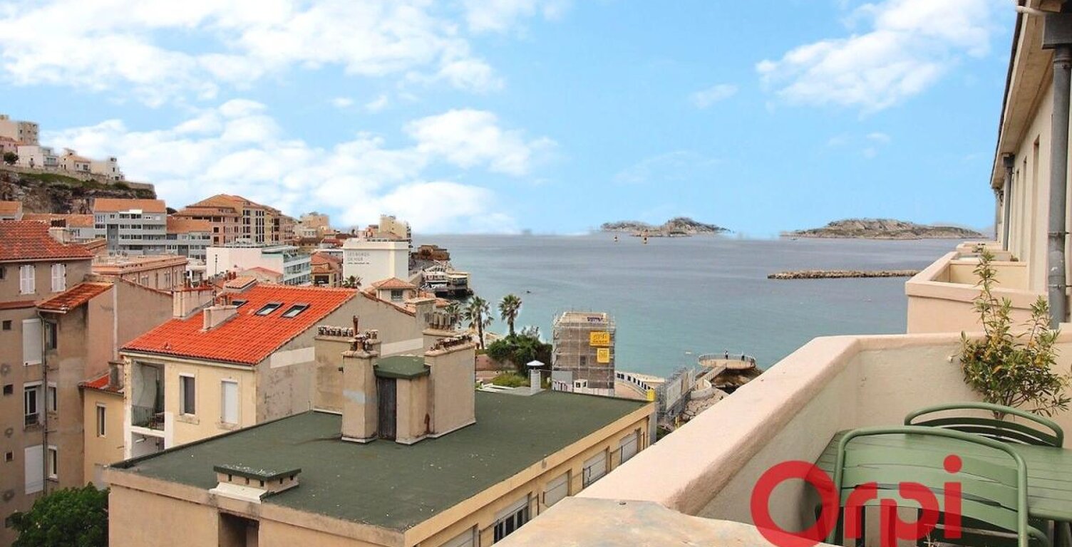 Exclusivité orpi T2 avec balcon vue Mer - les Catalans 13007 — photo 1