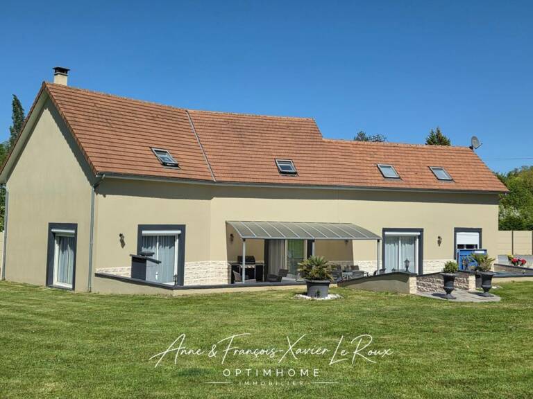Grande maison bien conçu de 217 M2 sur un terrain de 3426 M2 à 10KM de Houlgate ou Villers sur mer — photo 1