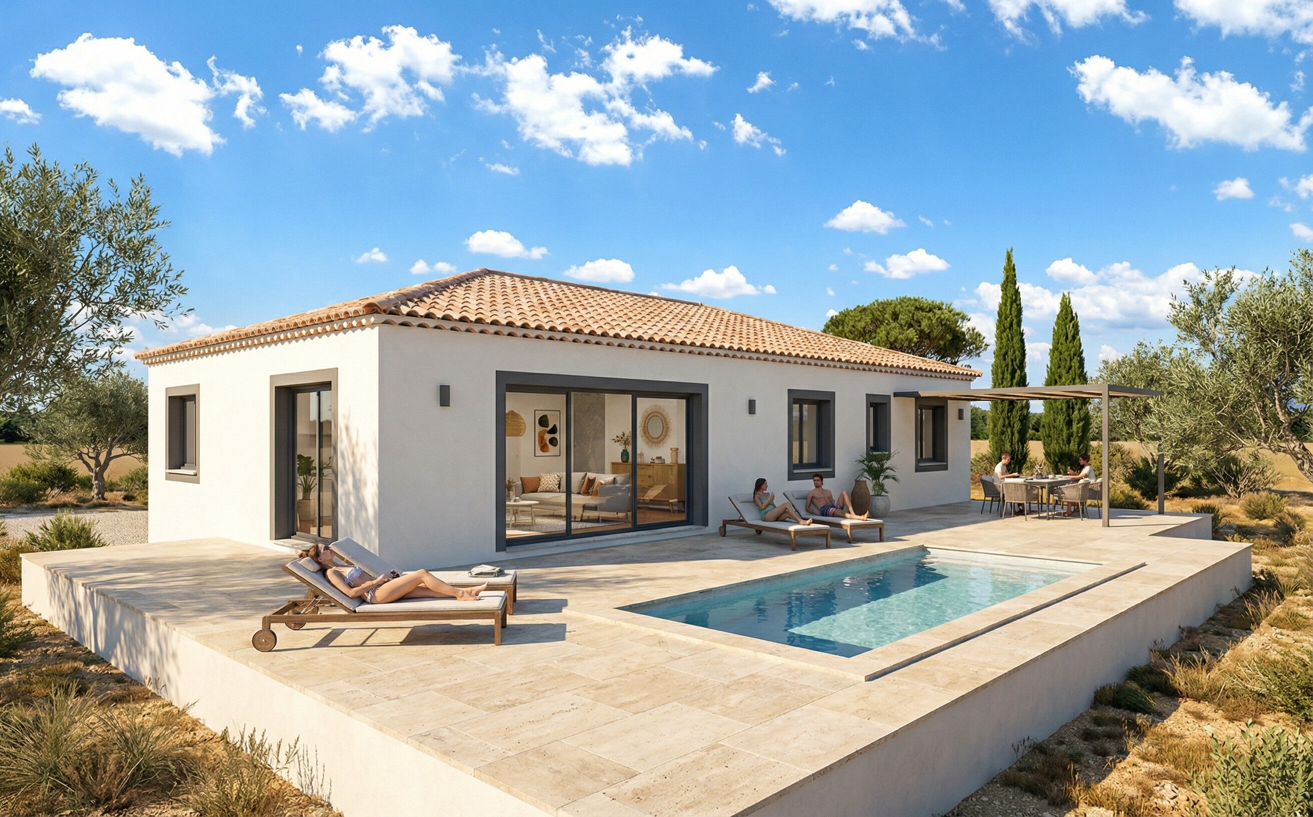 Villa / Maison  T4 à vendre Saint-Maximin-la-Sainte-Baume 83470