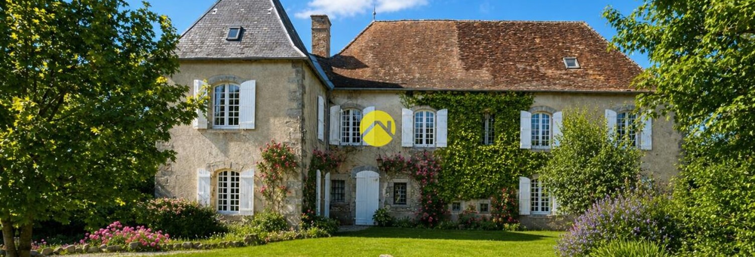 Maison 10 Pièces 403 m² à vendre à Montaigut-le-Blanc (23320)