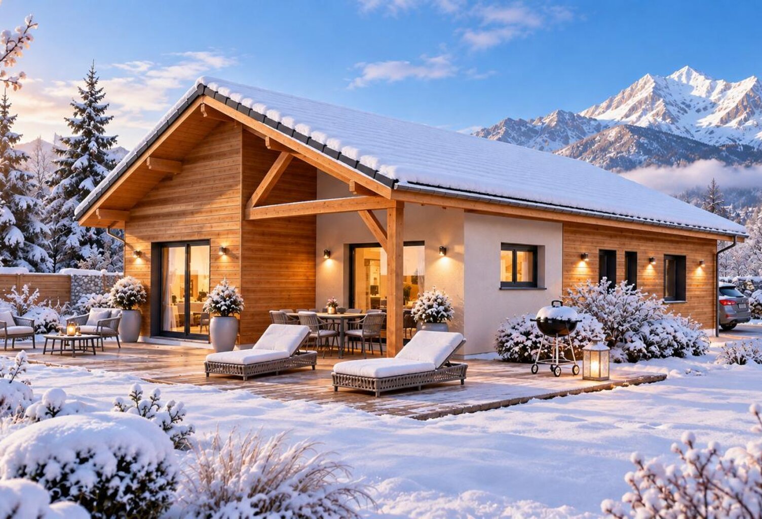 Au cœur de Sallanches, construisez votre maison avec vue Mont-Blanc ! — photo 1