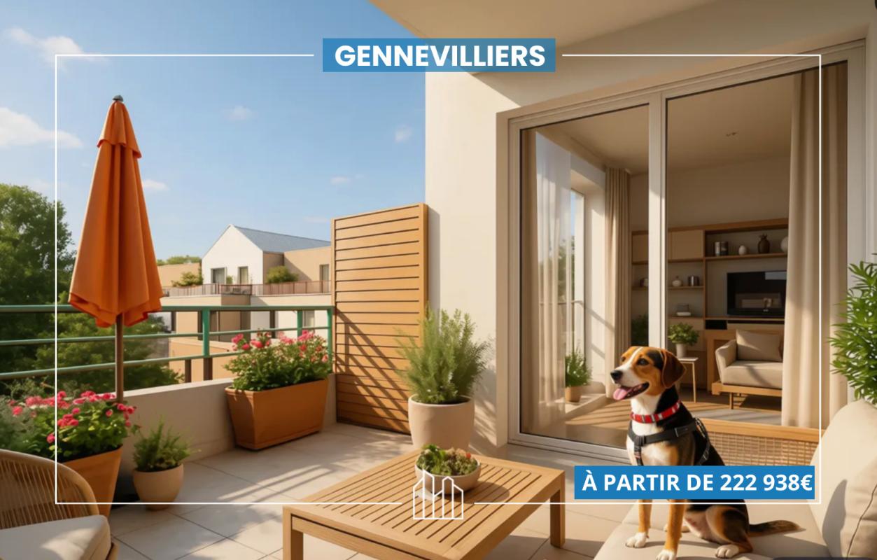 RÉSIDENCE INÈS - PROX PARCS  Appartement neuf Gennevilliers 92230