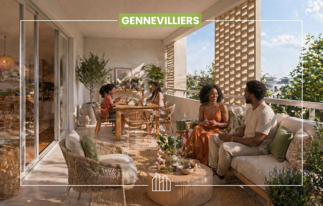 LE CLOS ROMÉO - PROCHE COMMODITÉS  Appartement neuf Gennevilliers 