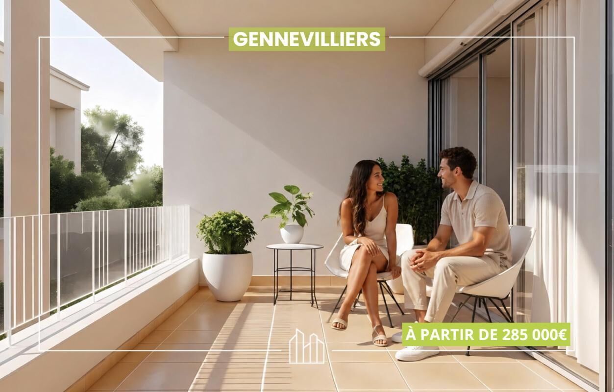 RÉSIDENCE ROMY - PROCHE ÉCOLES  Appartement neuf Gennevilliers 92230