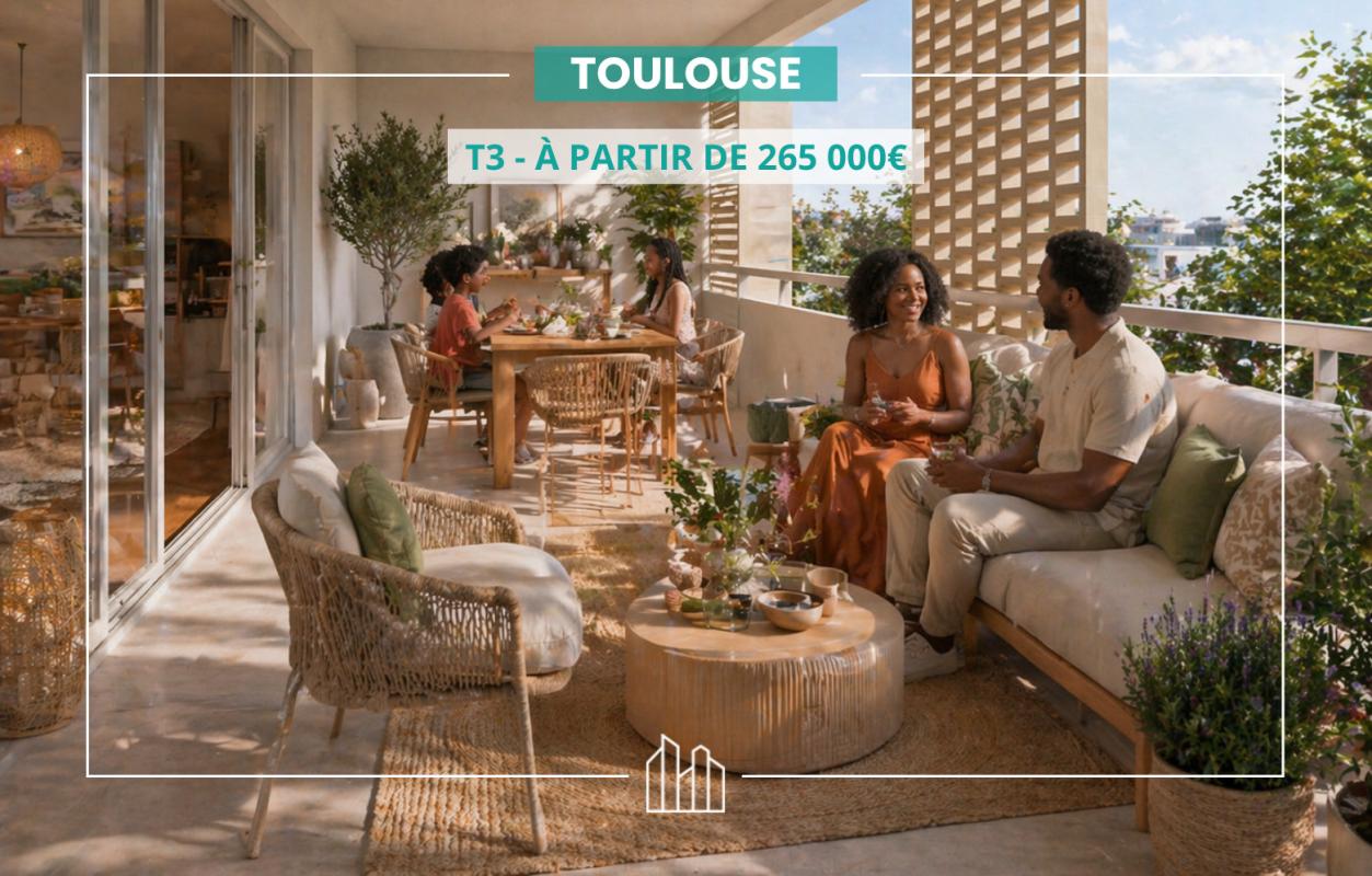 LES JARDINS ZOÉ - PROCHE COMMODITÉS  Appartement neuf Toulouse 31100