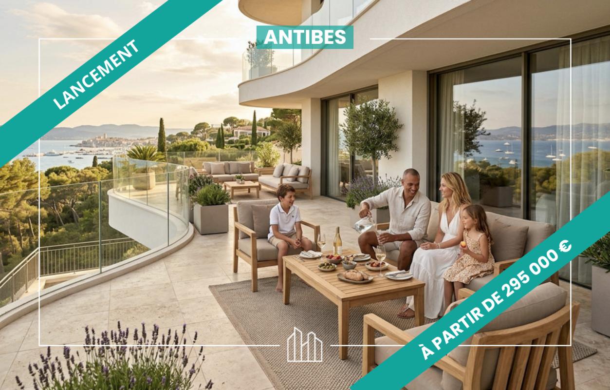 RÉSIDENCE CLAUDE - SECTEUR TERRIERS  Appartement neuf Antibes 06600