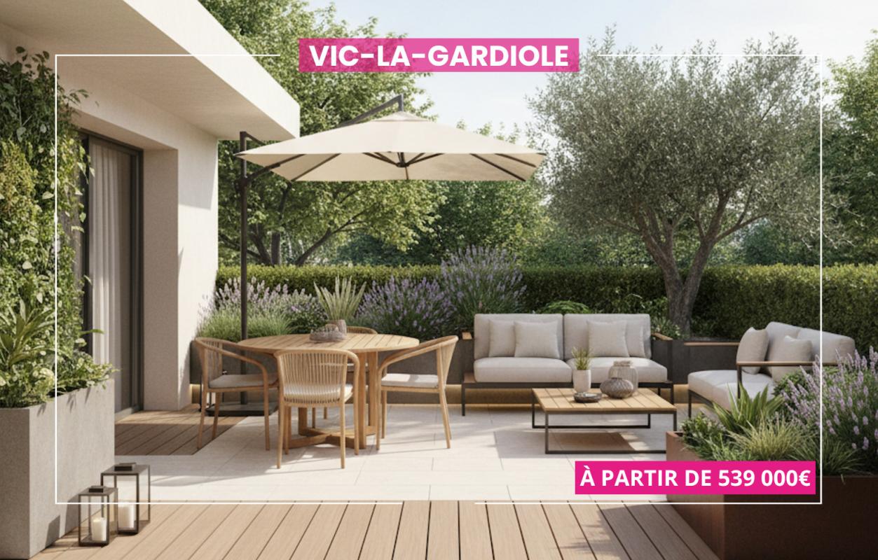 RÉSIDENCE ÉLÉNA - PROX COMMERCES,&nbsp;
                                                                                      Appartement neuf
                                                                                     Vic-la-Gardiole&nbsp-&nbsp
                                                                                     34110