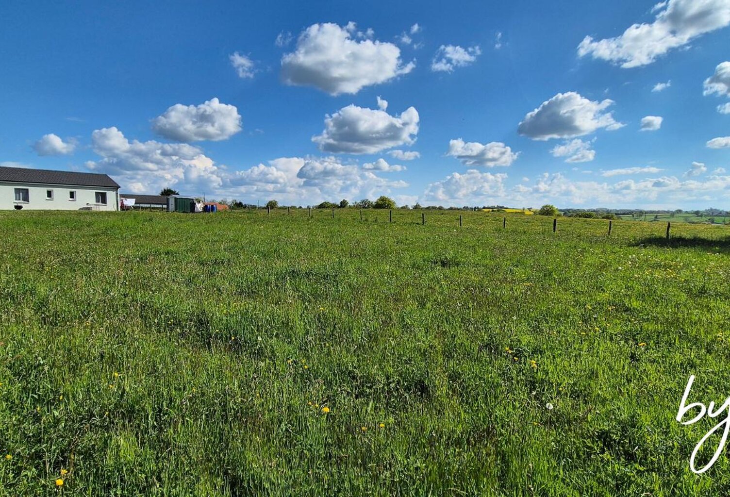 MOUREUILLE, Terrain constructible à Vendre 1 445 m2 — photo 1