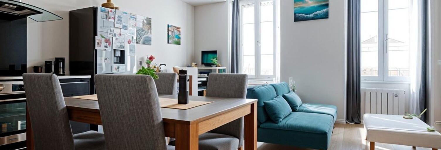 Appartement 2 Pièces 46 m² à vendre à Villeurbanne (69100)