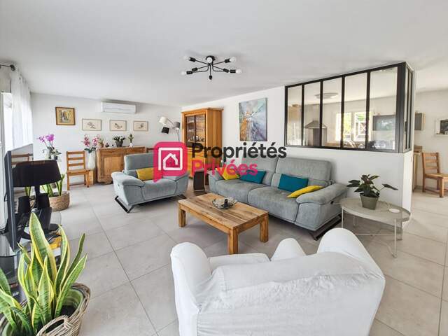 Maison plain-pied 128 m2, 6 pièces, 1162 m2 de jardin clos — photo du bien