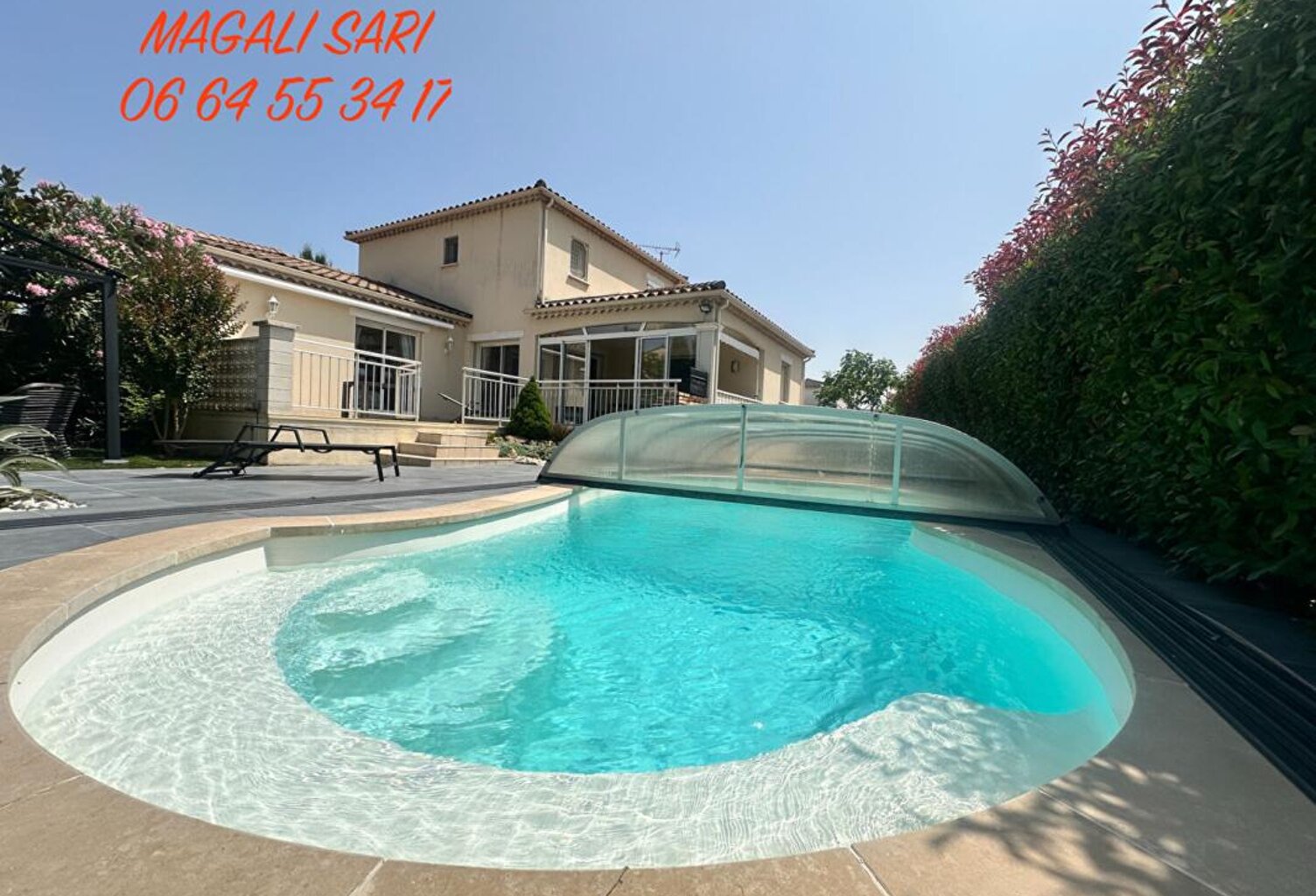 Villa Saint Hilaire De Brethmas 6 pièce(s) 158 m2 + Piscine — photo 1