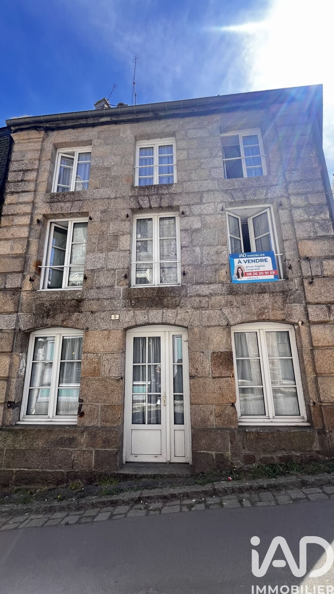 Maison à vendre, 5 pièces, 69 m², Moncontour