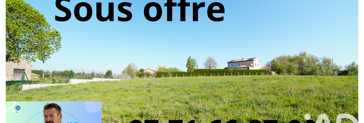 Terrain  956 m² à vendre à Étables (07300)
