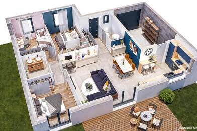 Maison 5 pièces 189915 €