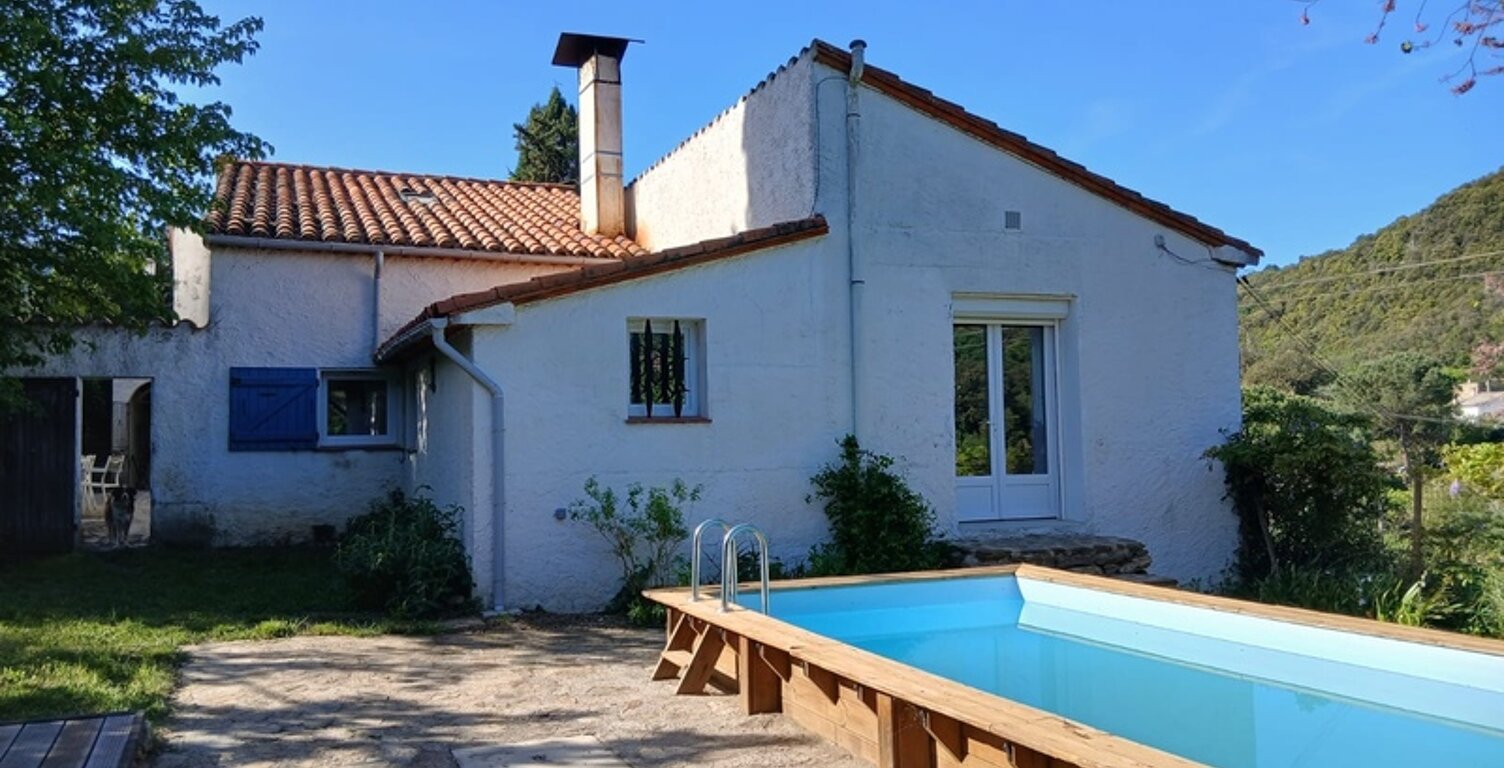 Dpt Pyrénées Orientales (66), à vendre REYNES, maison P6 de 136 m² sur terrain de 1.72 ha avec sous-sol et garage — photo 1