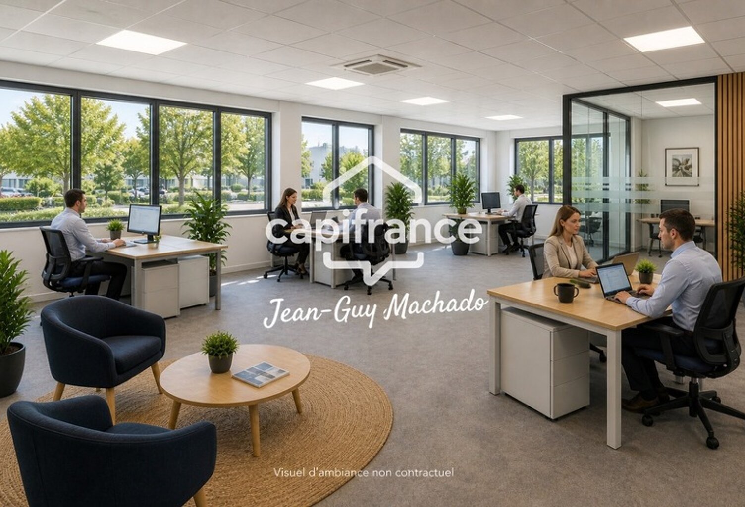 À louer bureaux idéal profession libérale services conseil TPE au nord de Toulouse — photo 1