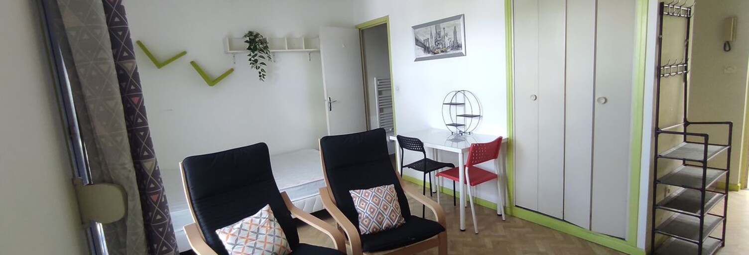 Appartement 1 Pièce 24 m² à louer à Reims (51100)
