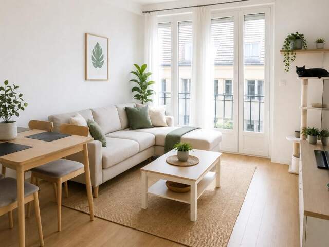 T2 avec balcon et garage loué en hypercentre — photo du bien