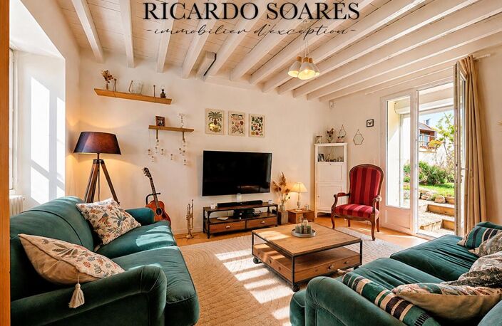VEMARS 95470 - MAISON DE CARACTÈRE 115m2 AU SOL / 3 CHAMBRES / GARAGE 50m2 / MAGNIFIQUE JARDIN / CAVE — photo 3