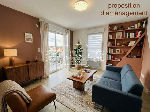 Appartement Bouguenais 2 pièce(s) 44.44m² — photo du bien