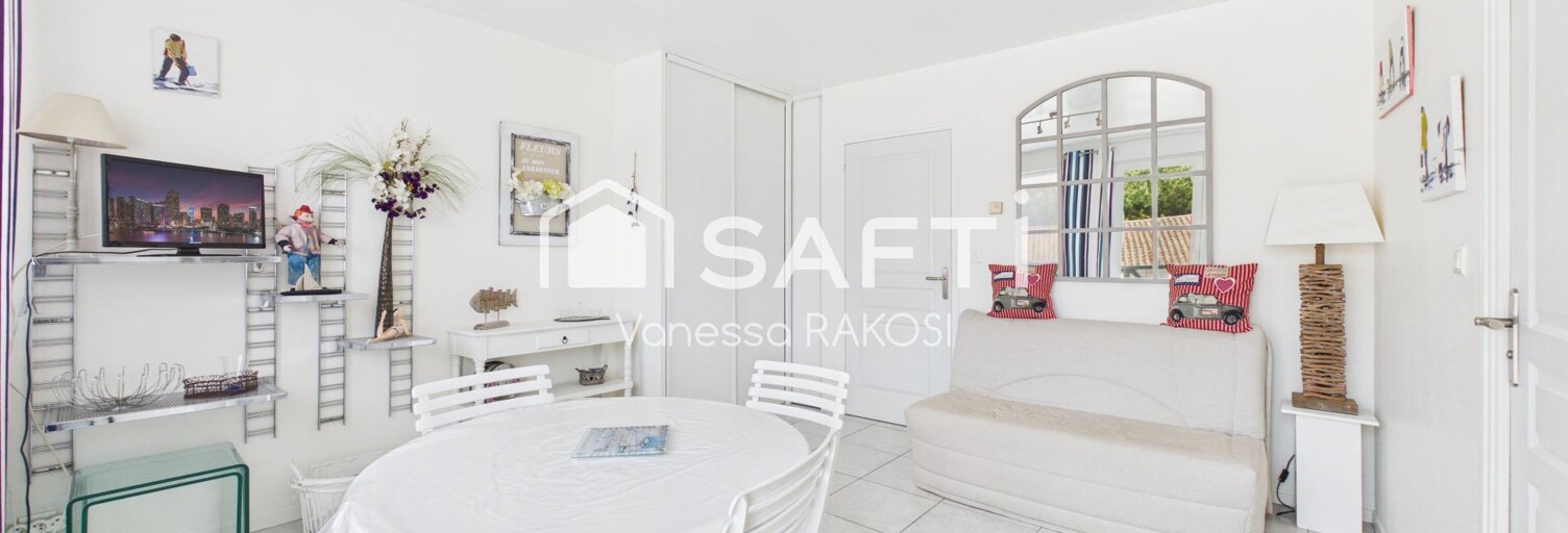 Appartement 1 Pièce 27 m² à vendre à Le Grand-Village-Plage (17370)