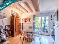 A Veigy-Foncenex (74140), duplex de charme aux beaux volumes avec piscine, à deux pas de la frontière. — photo 2
