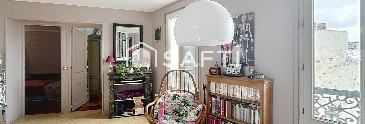 Appartement 4 Pièces 73 m² à vendre à Paris 18 (75018)