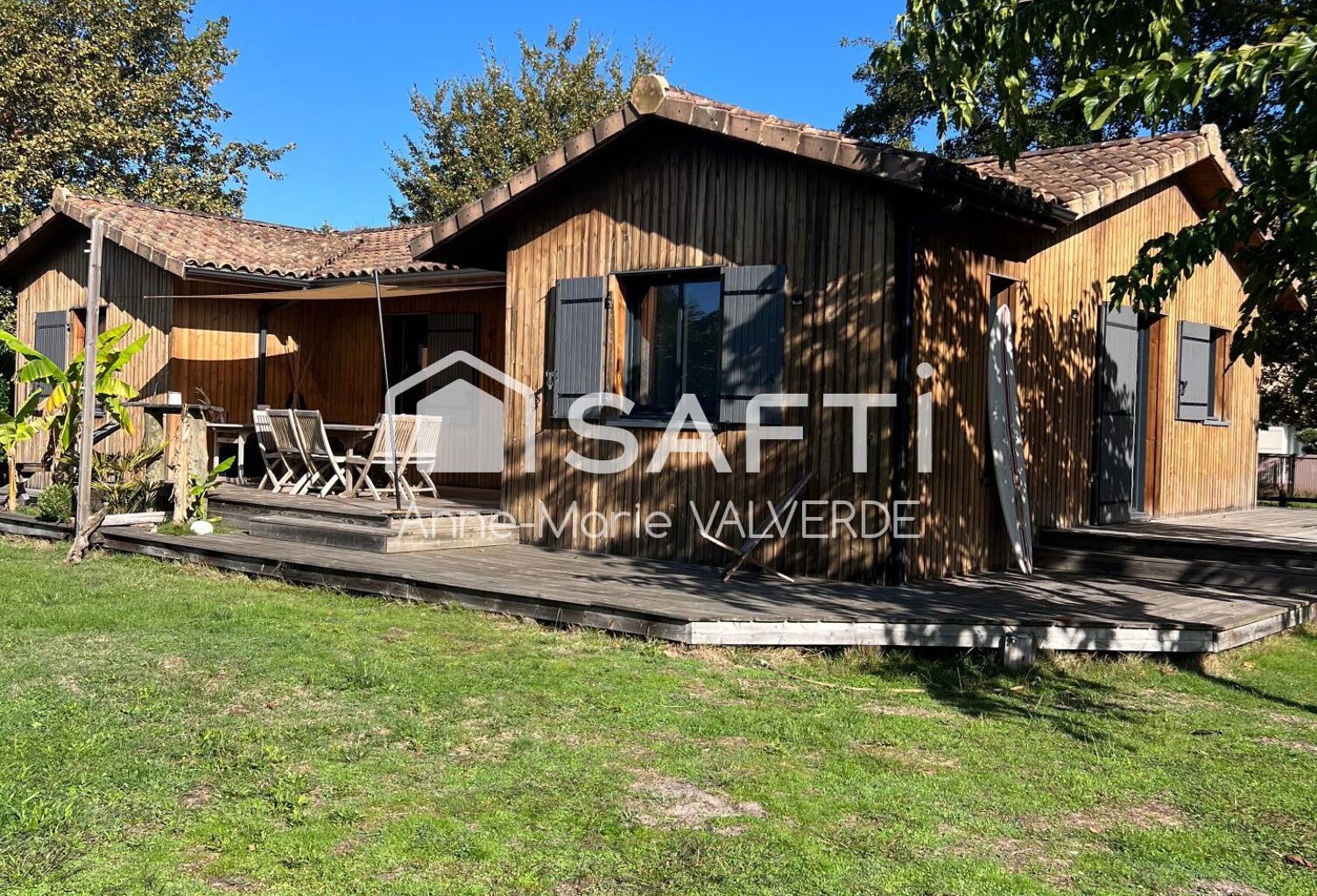 JOLIE MAISON- 102m²- terrain 765 m²-LACANAU VILLE — photo 1