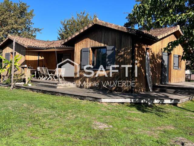 JOLIE MAISON- 102m²- terrain 765 m²-LACANAU VILLE — photo du bien
