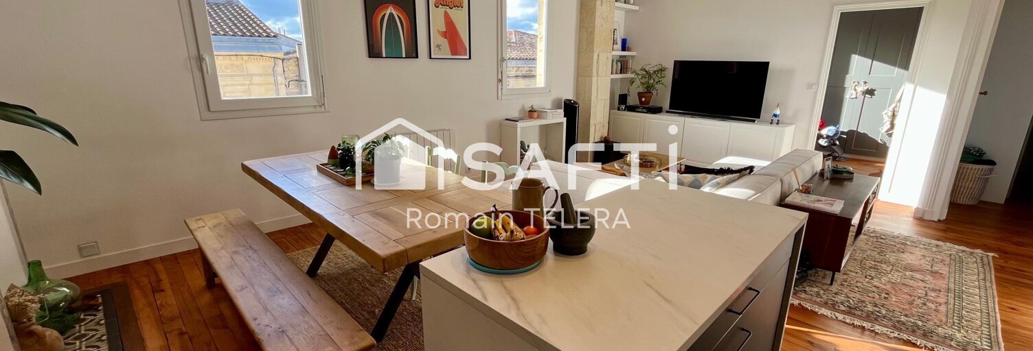 Appartement 3 Pièces 66 m² à vendre à Bordeaux (33000)