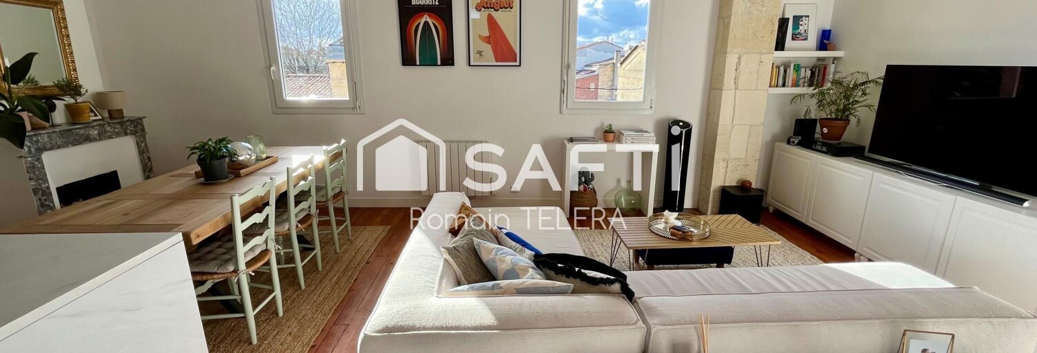 Appartement 3 Pièces 66 m² à vendre à Bordeaux (33000)