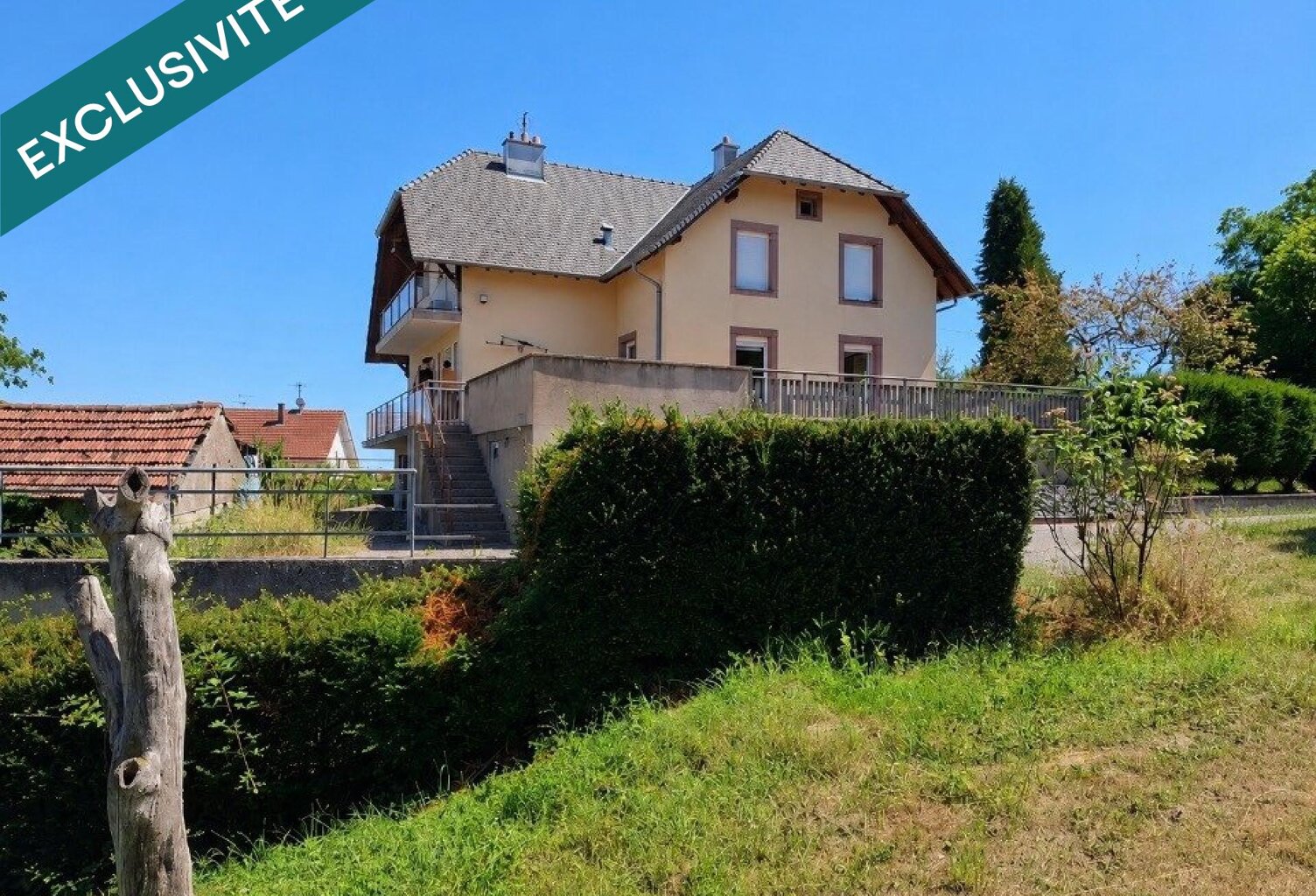 Maison familiale d'environ 181m2 avec sous sol sur un terrain de 6216m2 à DURSTEL. — photo 1