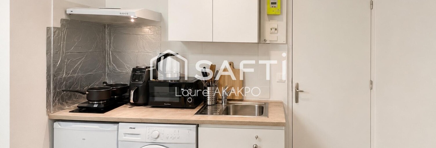 Appartement 1 Pièce 17 m² à vendre à Paris 19 (75019)