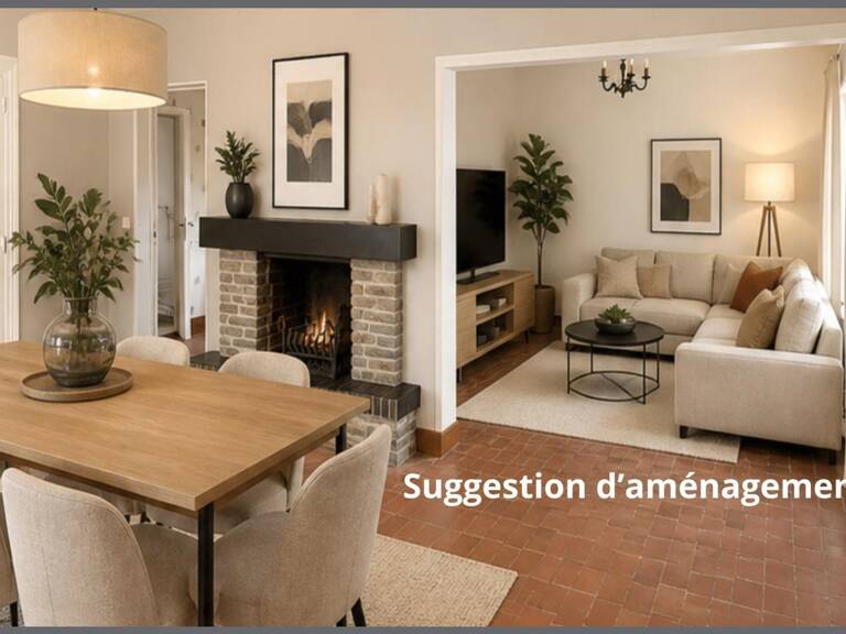 4 chambres, garage et 960 m² de terrain — photo 1