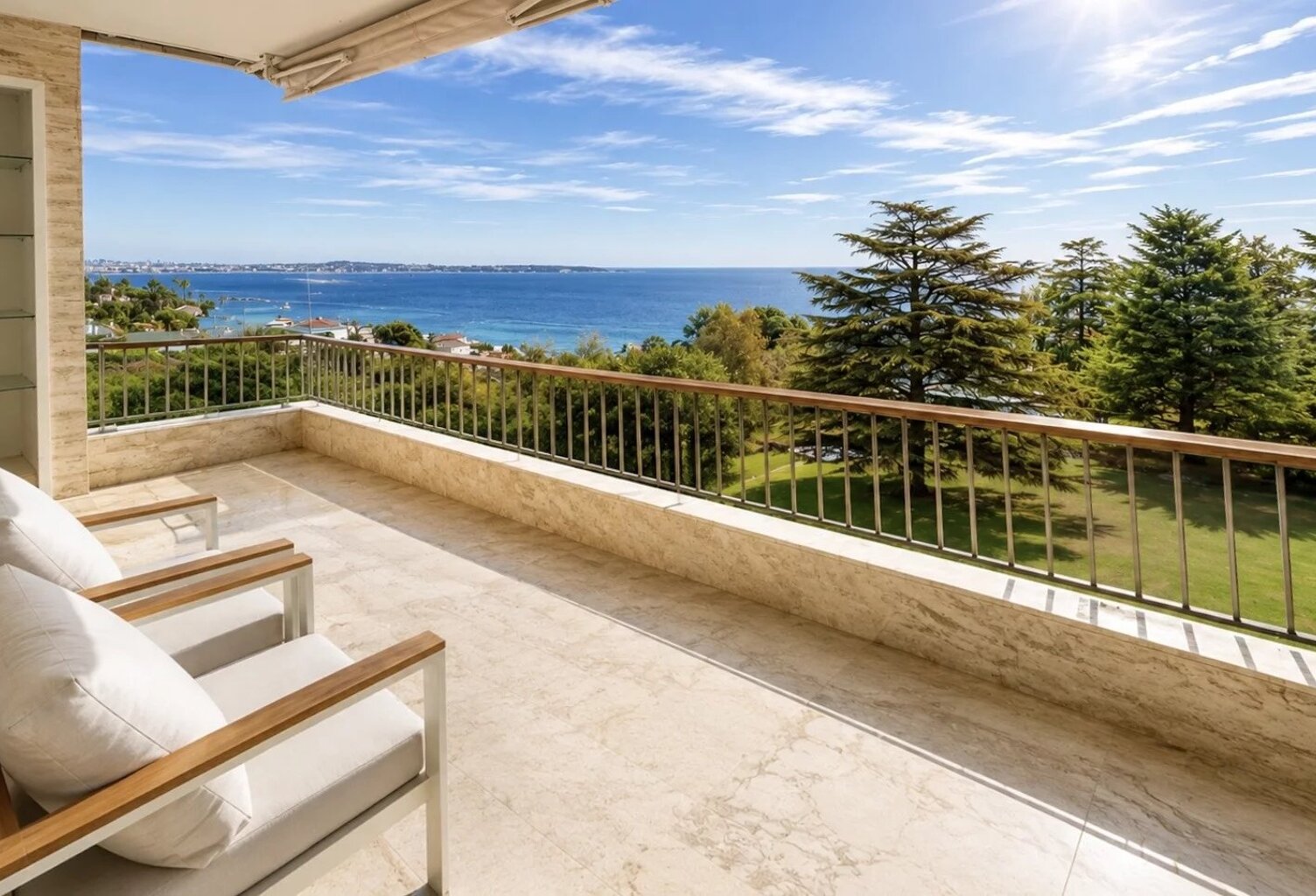 Cannes Californie 4p 104m2 vu mer panoramique — photo 1