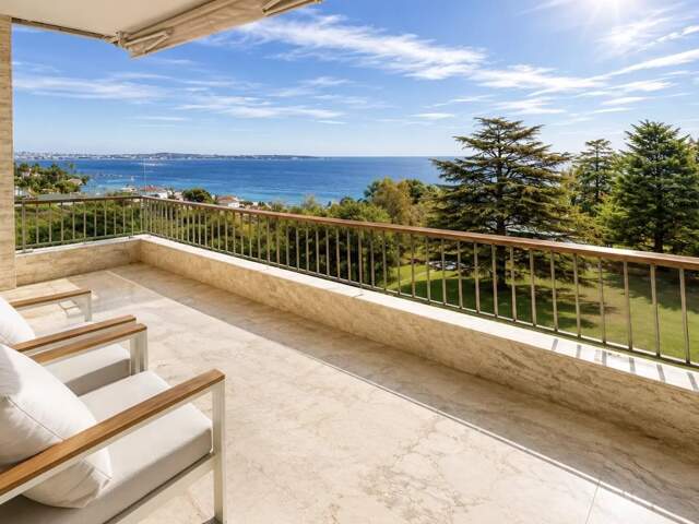 Cannes Californie 4p 104m2 vu mer panoramique — photo du bien