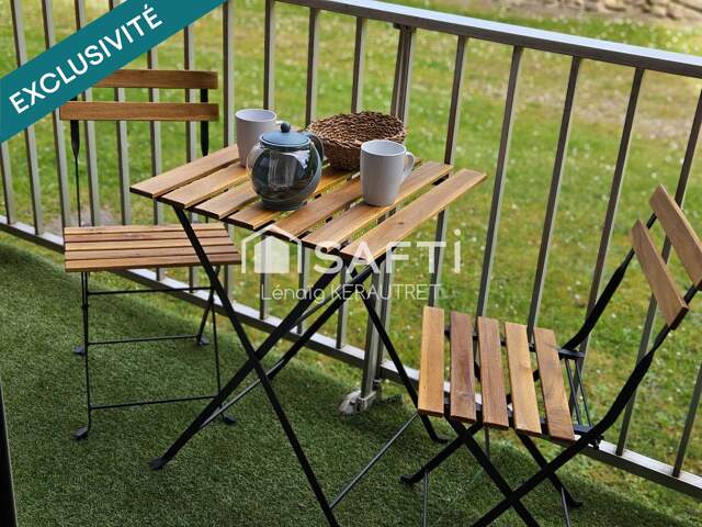 ROSCOFF - T3 DE PLAIN-PIED PROCHE PORT & CENTRE — photo du bien
